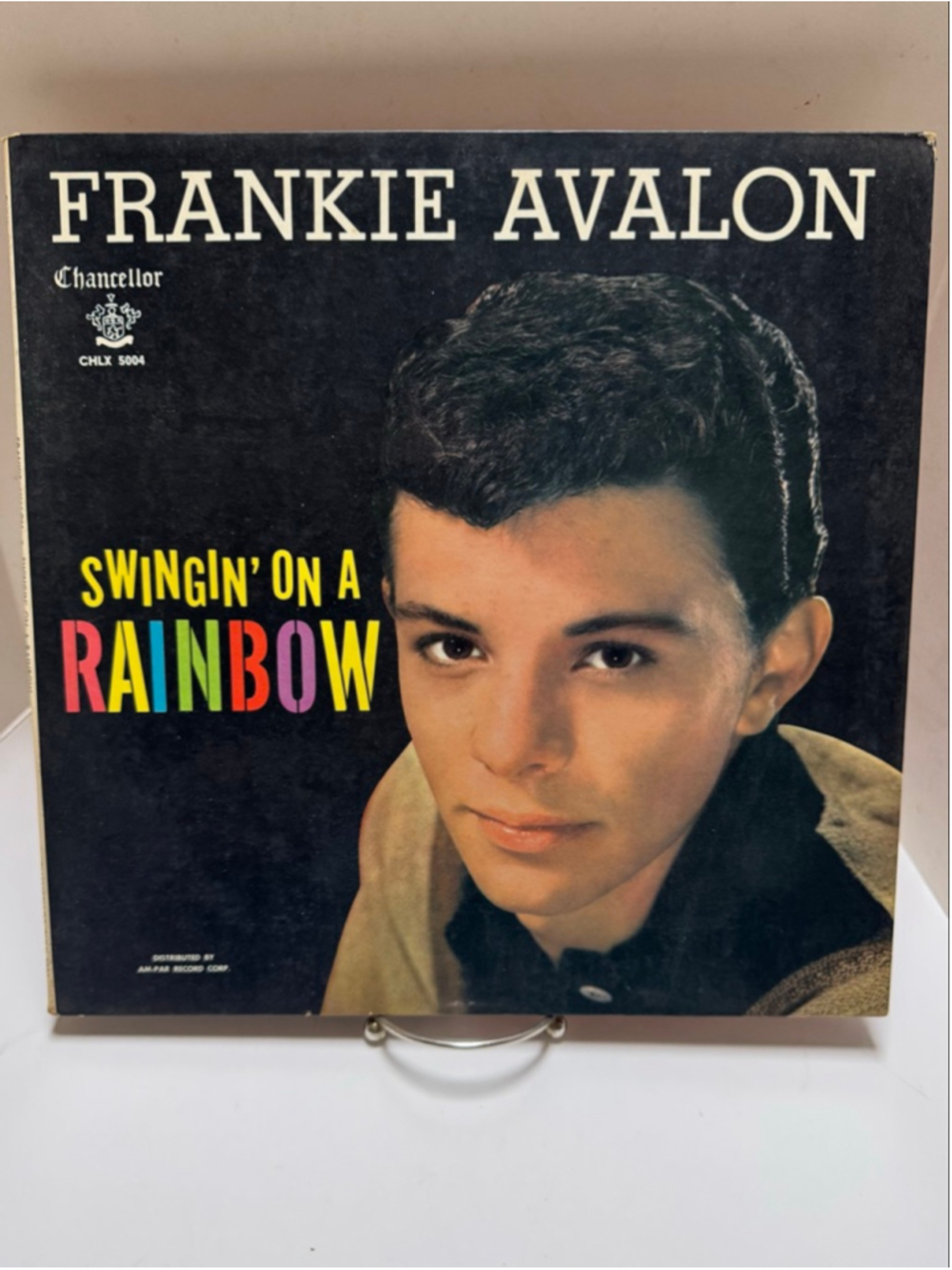 Frankie Avalon Swingin' On A Rainbow Vinyl Record 1959